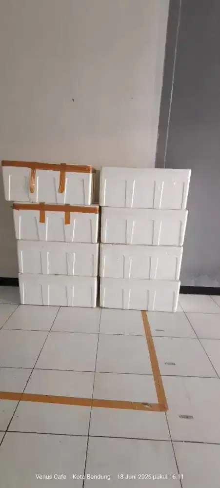 BOX STRYOFOAM BEKAS murah