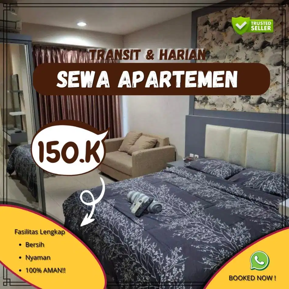 Sewa Apartemen Tangerang Serpong Green View Harian/Transit Termurah