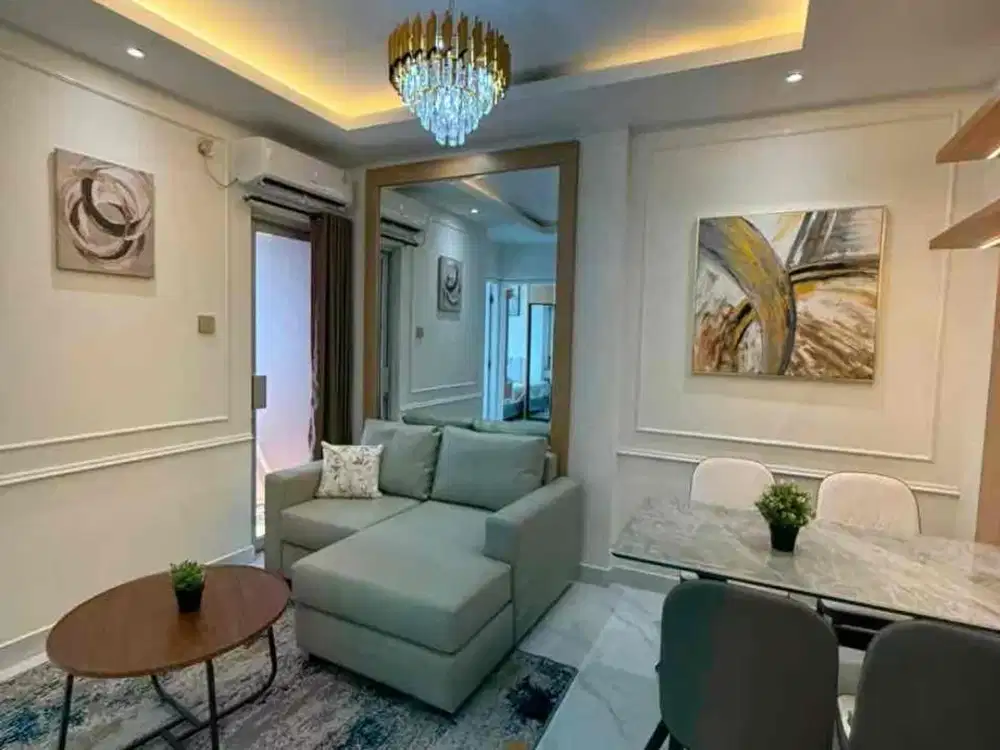 disewakan apartemen gading mediterania kelapa gading 2 kamar furnish