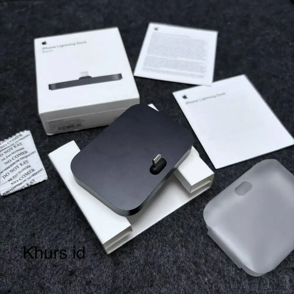 iphone lightning dock black - docking apple ipod ipad