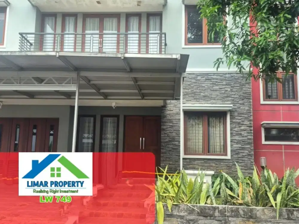 Disewakan Rumah Luas dan Nyaman di Lokasi Cozy Legenda Wisata Cibubur