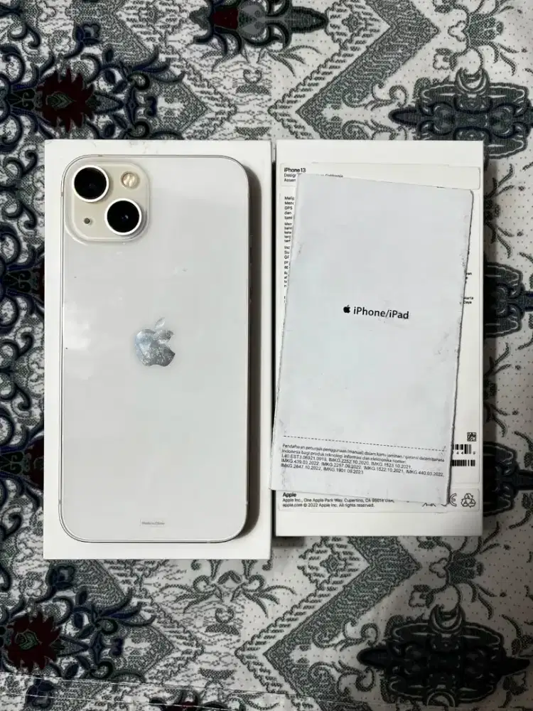 Iphone 13 starlight/white 128gb