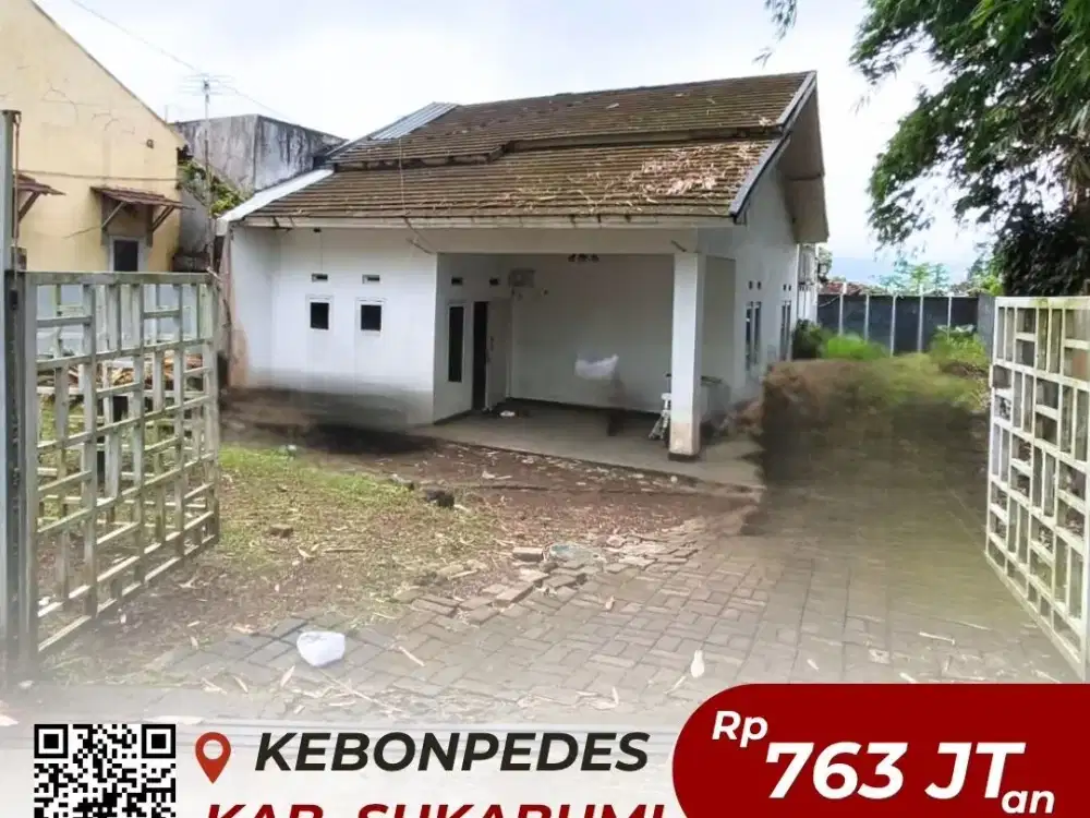 KEBONPEDES (TANAH DAN BANGUNAN) KABUPATEN SUKABUMI