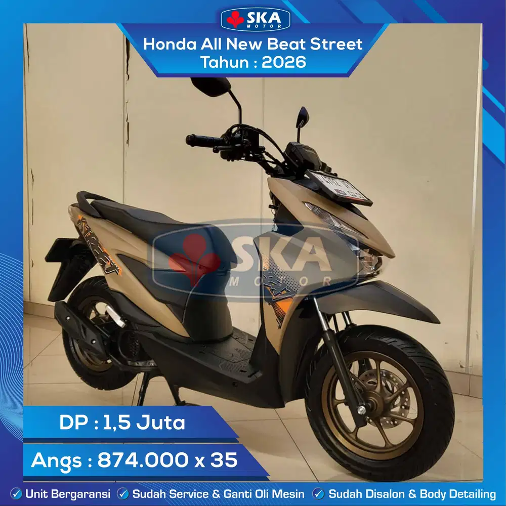 Honda All New Beat Street Tahun 2026