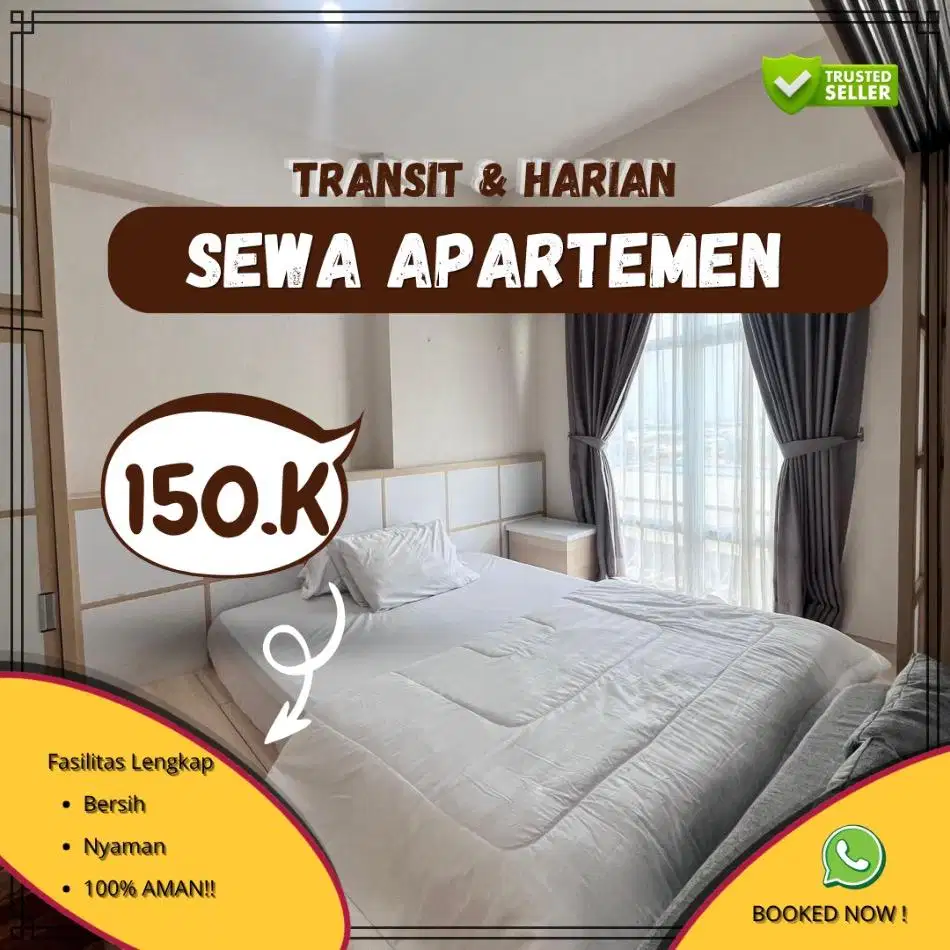 Sewa Apartemen Tangerang Springwood Residence Harian/Transit Termurah