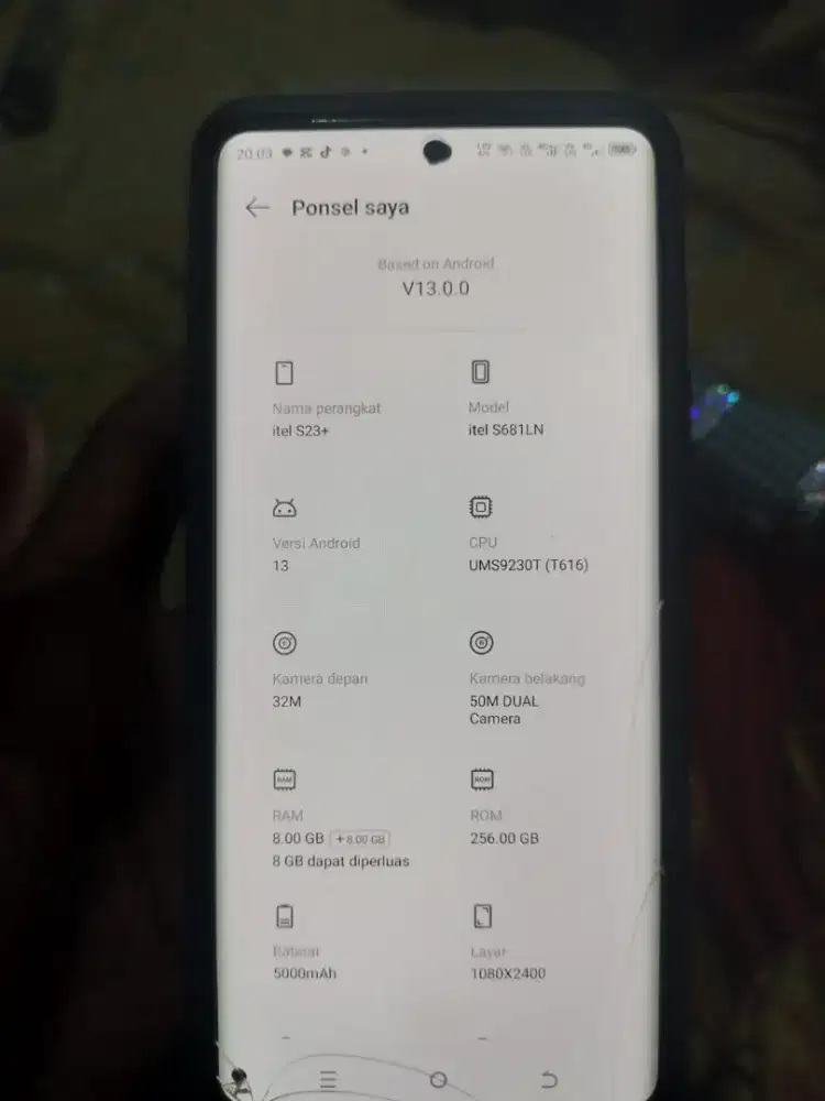 itel S23+ 8/256