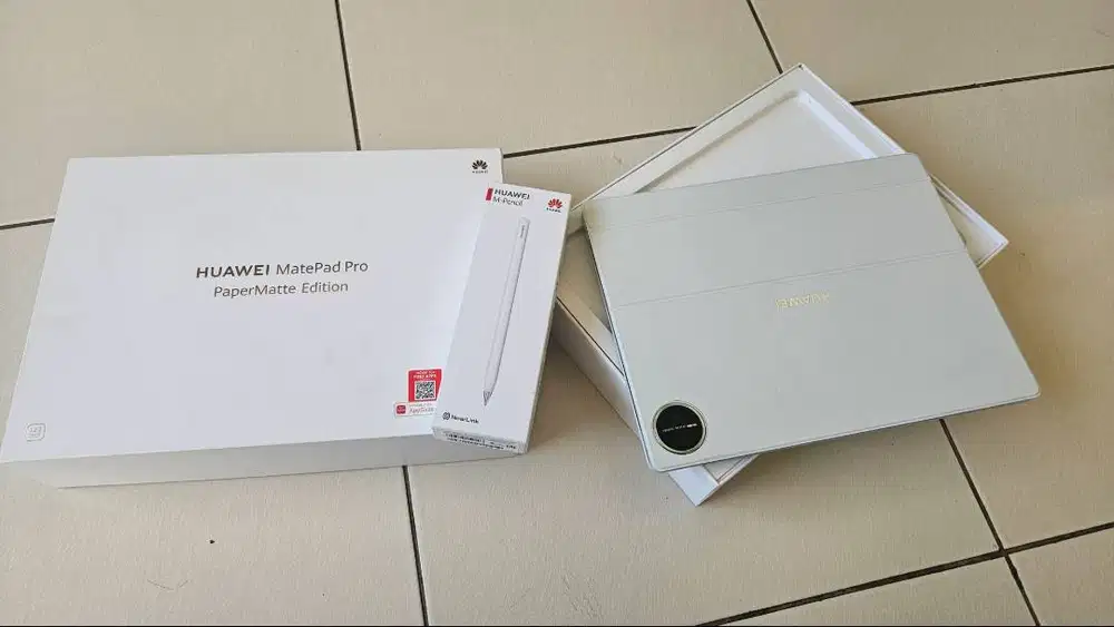 Huawei MatePad Pro 12.2 12GB/512GB, Fullset Mulus Like New + Keyboard