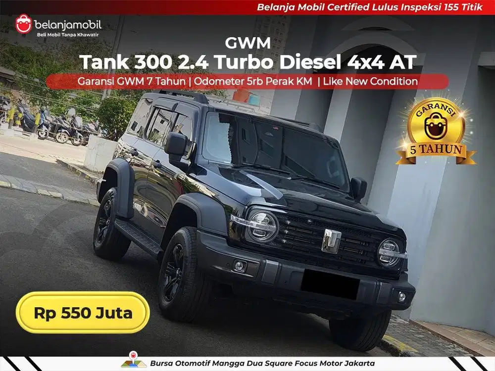 [ 4x4 - LOW KM 5RB ] GWM Tank 300 2.4 Turbo Diesel AWD 2025/2026