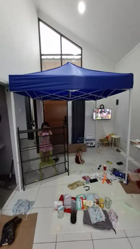 Tenda jualan ukuran 3x3 meter 3100D Fullset