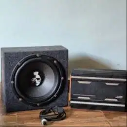 Subwoofer Mobil Sudah Pakai Port Spikon Betafo & Ampli