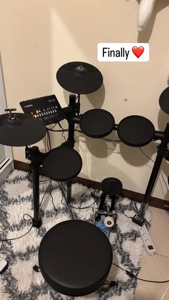 Drumset yamaha dtx432k