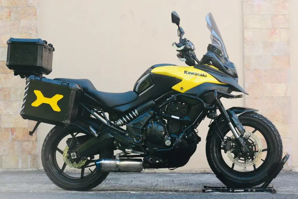 Kawasaki versys 650 ABS mulus mesin kering sehat siap turing jauh