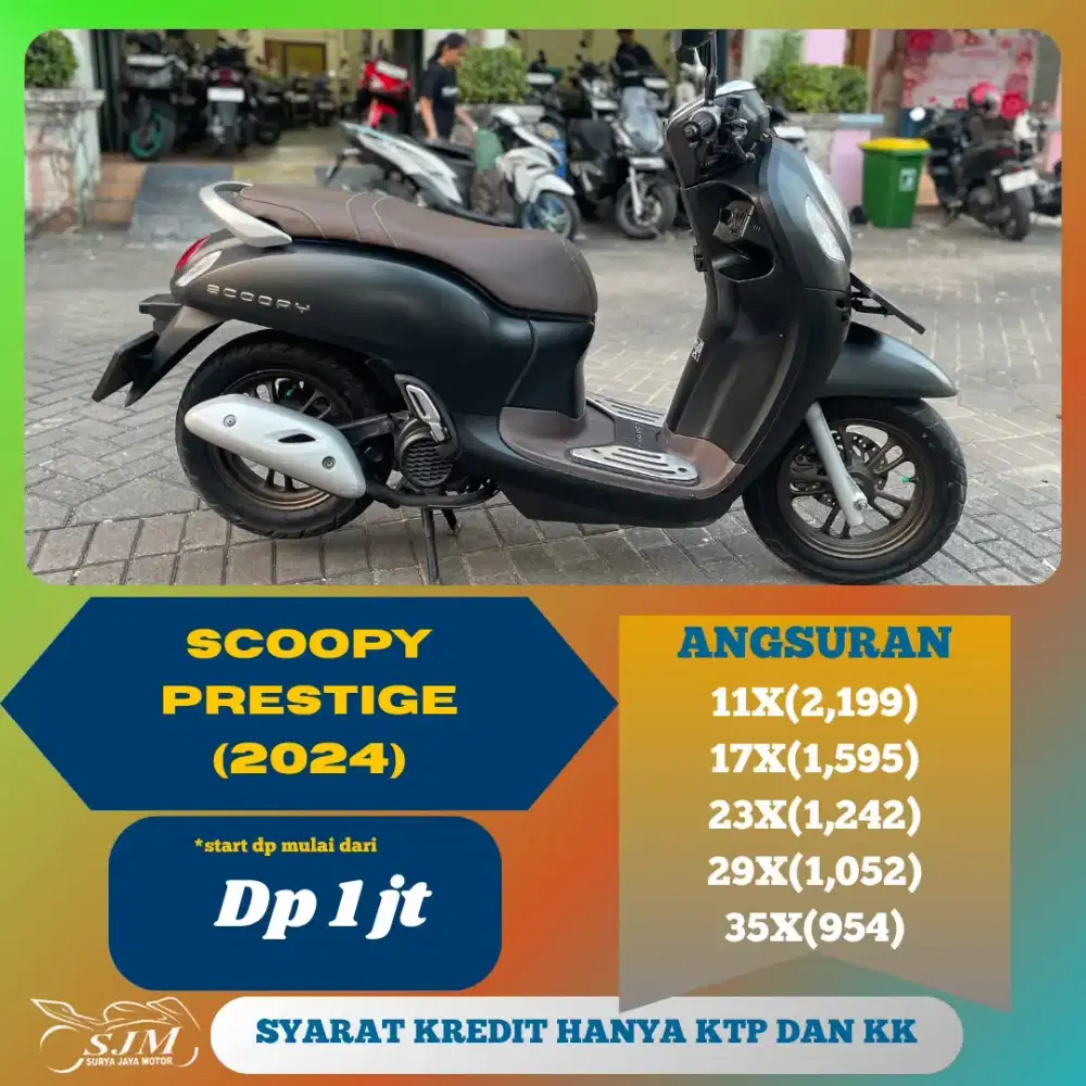 HONDA SCOOPY PRESTIGE 2024 SUPER MANTAPPP