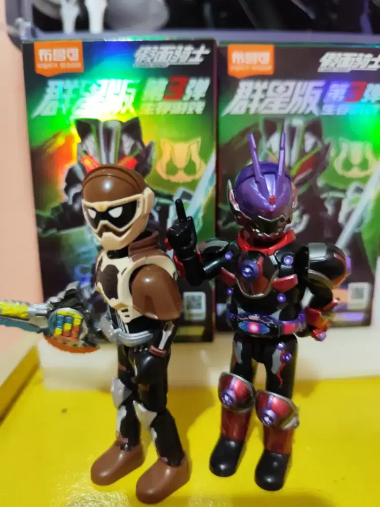 Blokees kamen rider GV 03 ride player dan kamen rider glare
