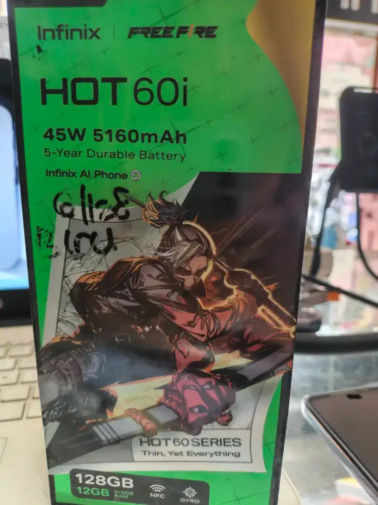 Infinix hot 60 i 6/128