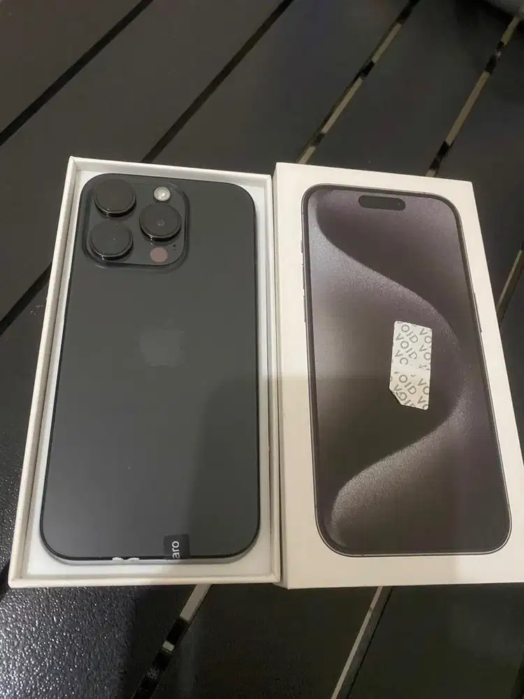 Iphone 15 pro Fullset inter no minus