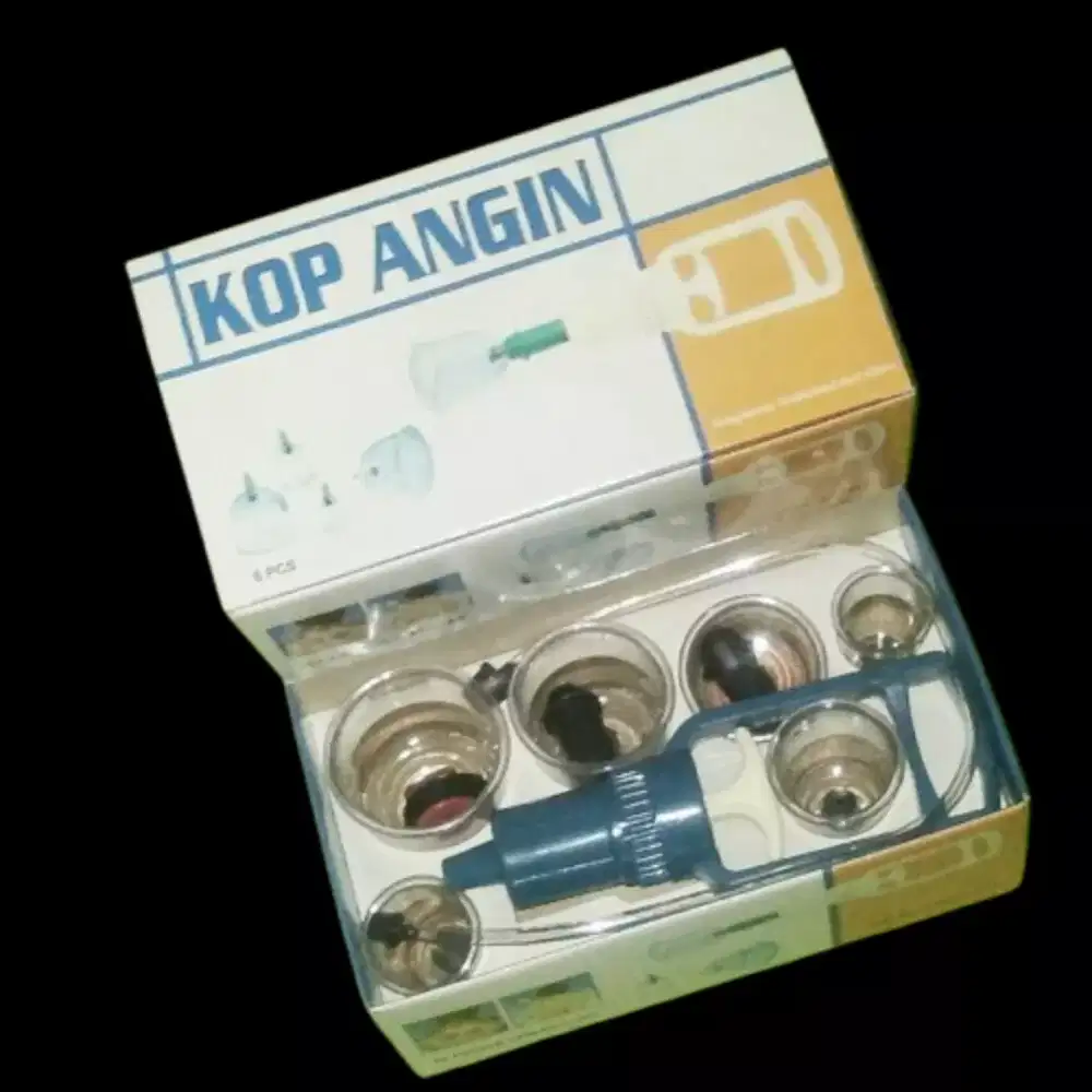 Alat Terapi KOP ANGIN 6 Cup Vakuum Akupuntur