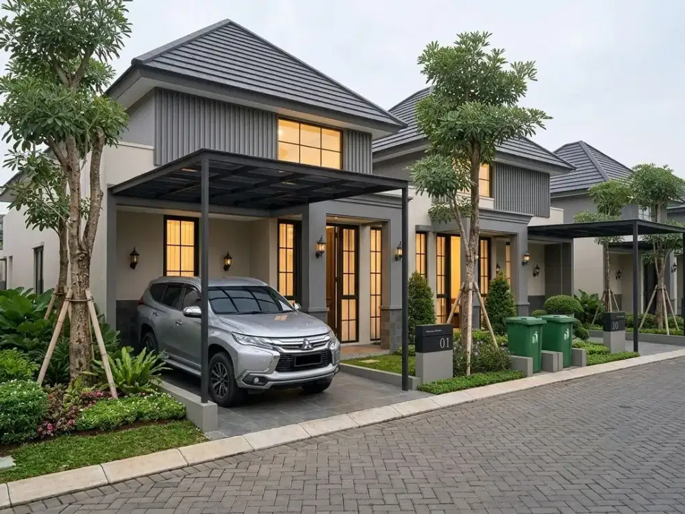 Cluster Tropis Modern 2 lantai  Termurah di Pati
