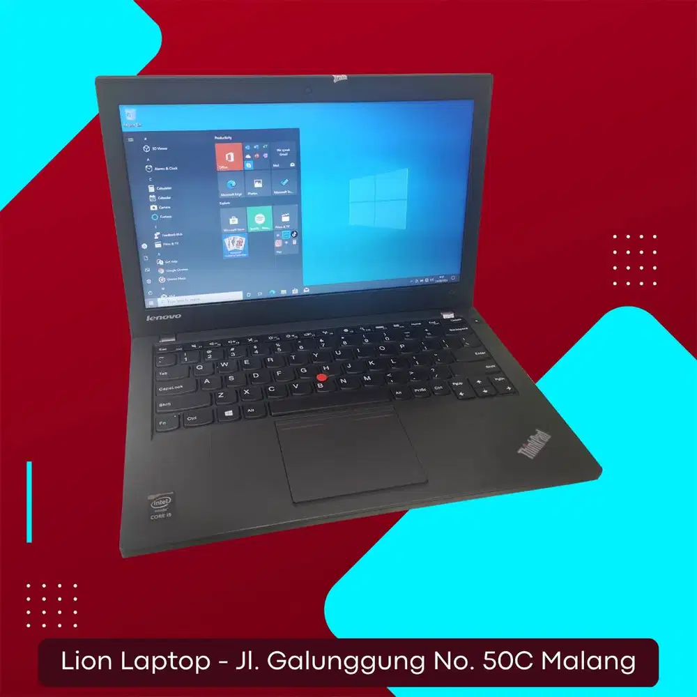 RAM 8GB SSD 256GB Core i5 Murah Lenovo Thinkpad X240 [13|07]