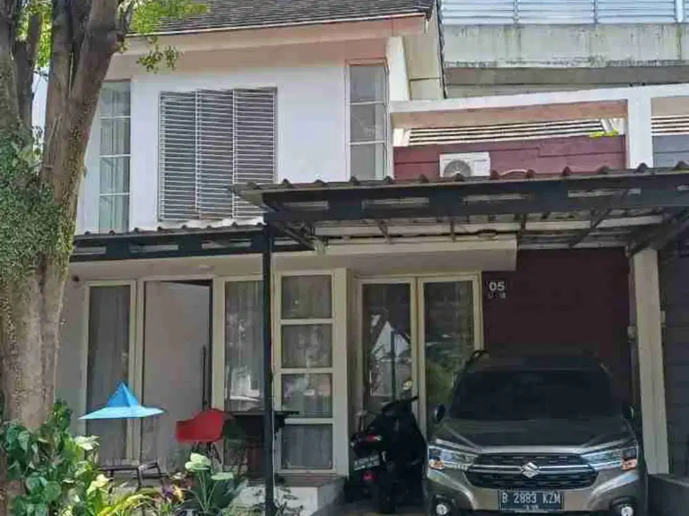 Rumah dalam klaster hadap taman , citra gran , cibubur
