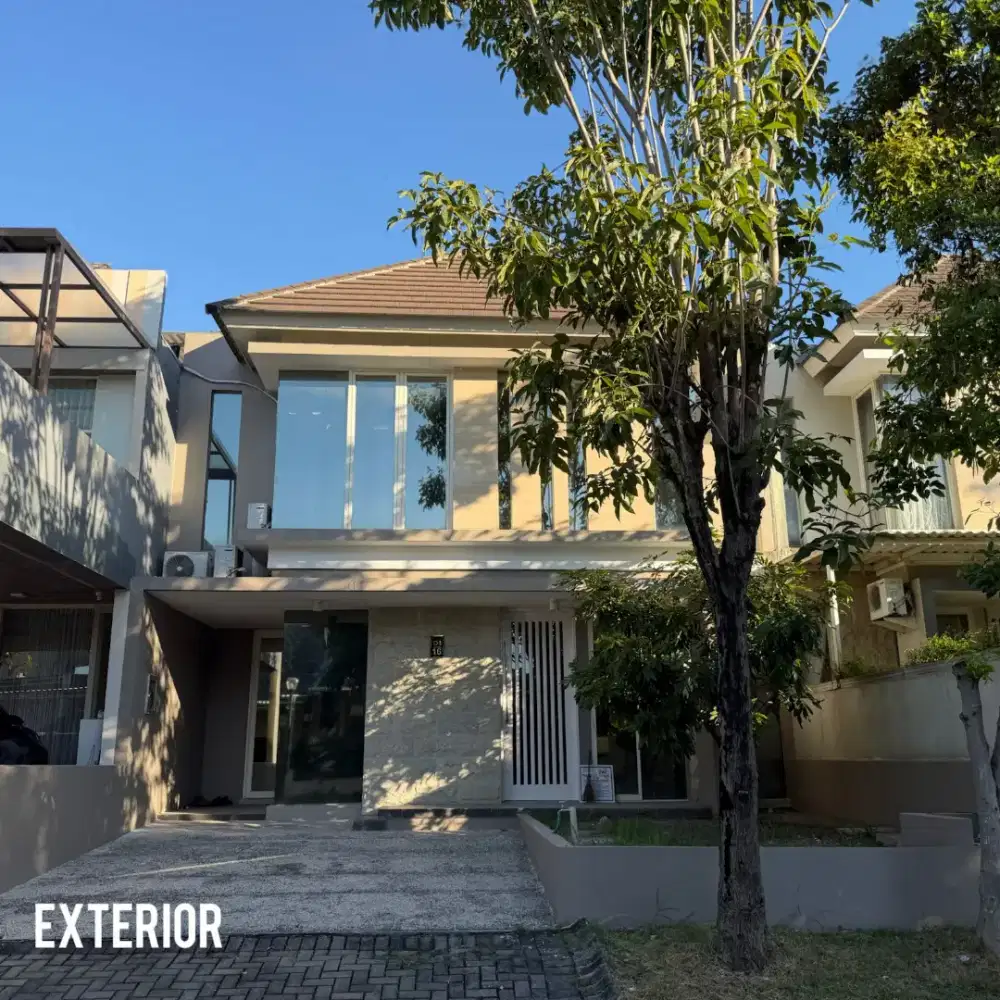 Murahh rumah abis renovasi citraland surabaya