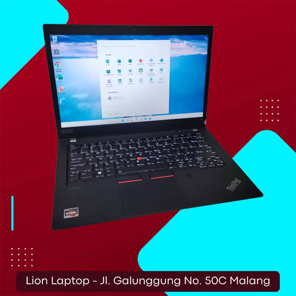 RAM 16GB AMD Ryzen 5 PRO SSD 256GB Lenovo Thinkpad T14 [13|07]