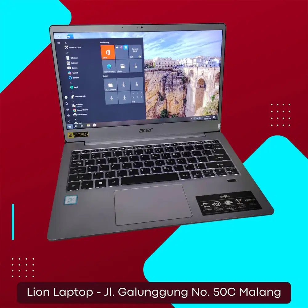 Super Slim Core i5 Gen 8 8/25 Acer Swift 3 SF313-51 [13|07]