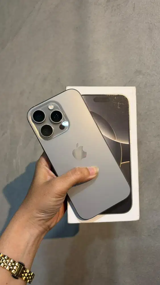 READY Iphone 16 Pro 128GB second Unit Ibox bergaransi bisa negocicilan