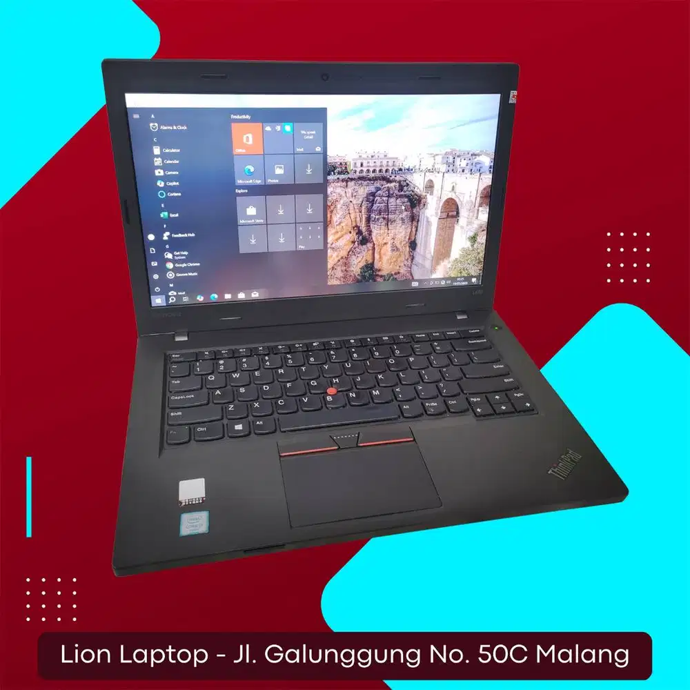 RAM 8GB Core i5 SSD Murah Lenovo Thinkpad L470 [13|07]