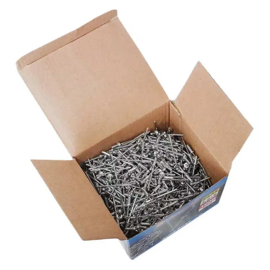 TORA Paku Rivet 540 uk 4 x 10 mm Box Warna Silver (1000 pcs)