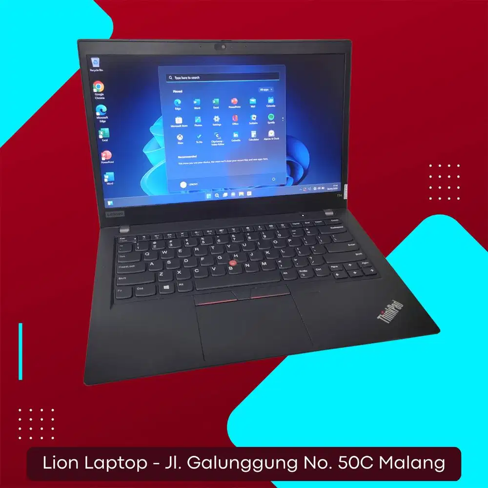Core i5 Gen 10 RAM 8GB SSD 256GB Lenovo Thinkpad T14 gen 1 [13|07]