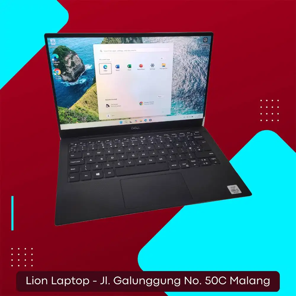 Slim & Ringan Core i5 gen 10 RAM 8 SSD 256 DELL XPS 13 7390 [13|07]