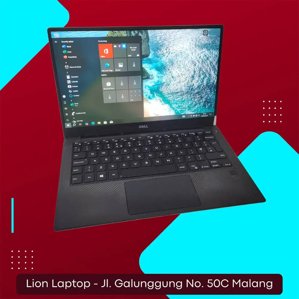 Slim & Ringan Core i7 RAM 8 SSD 256 DELL XPS 13 9360 [13|07]