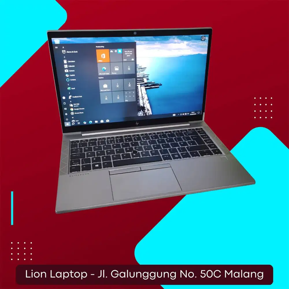 RAM 16GB Alumunium Body Core i5 Gen 10 HP Elitebook 830 G7 [13|07]
