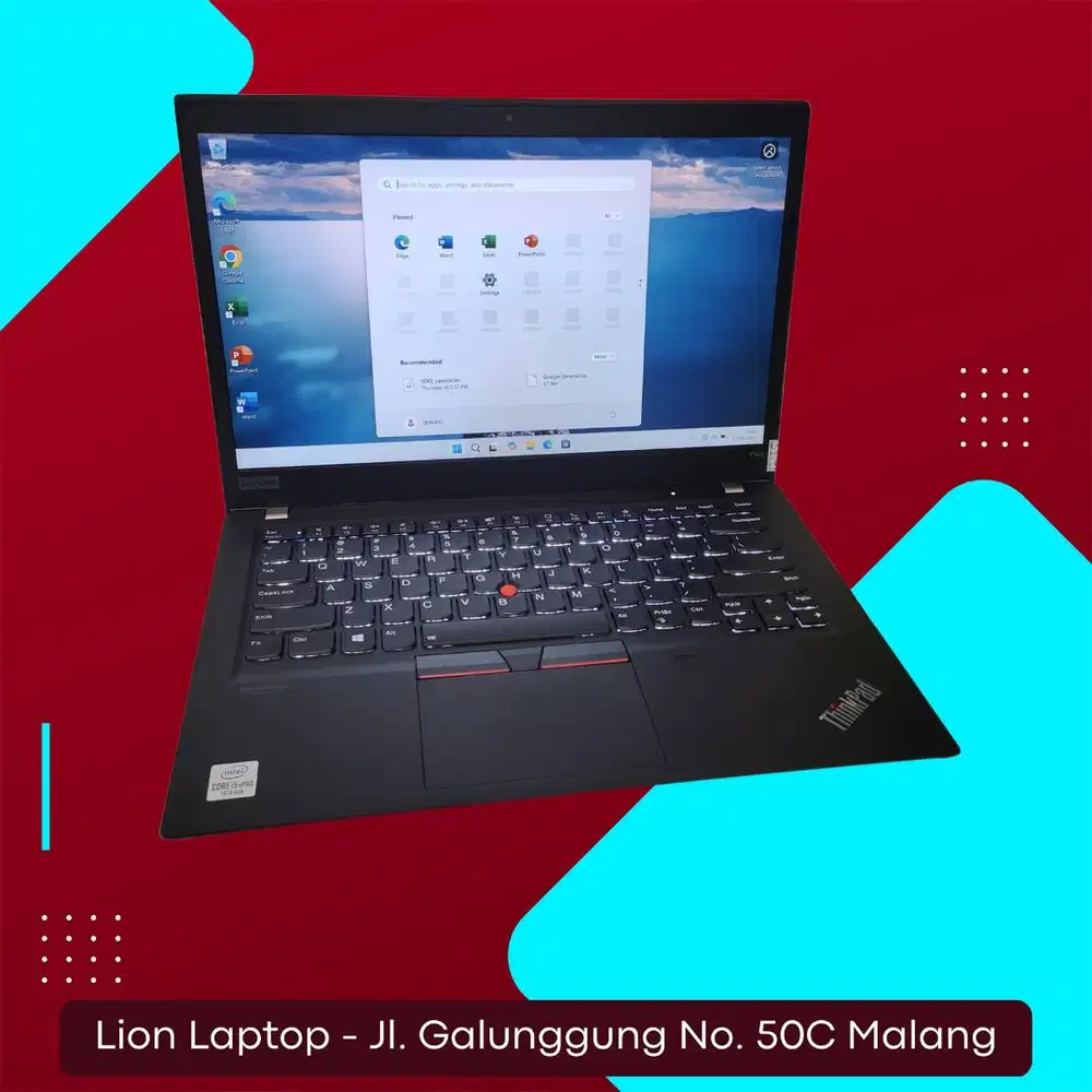 RAM 16GB Slim Core i5 Gen 10 SSD 256GB Lenovo Thinkpad T14s [13|07]