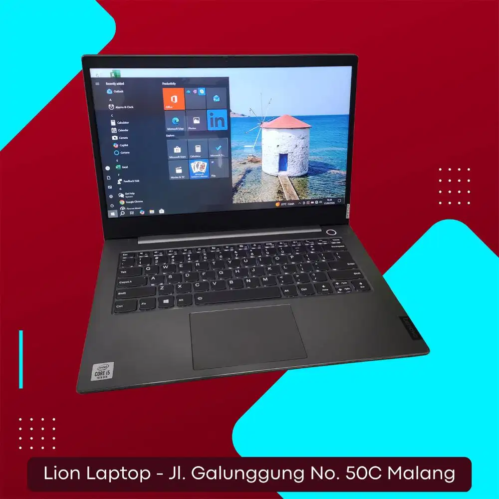 Core i5 Gen 10 SSD 256GB Slim Lenovo Thinkbook 14-IML [13|07]