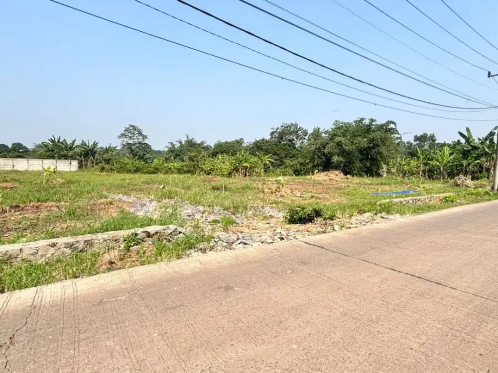 Kavling Strategis Di Cisauk - 11 Menit Stasiun Jatake, Akses Mobil