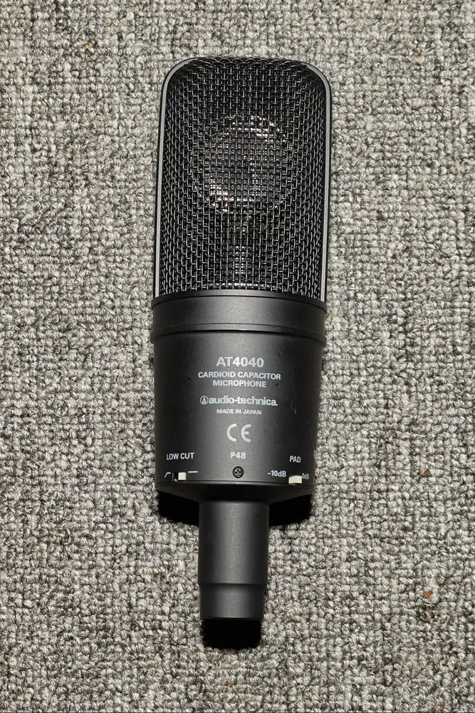 Audio Technica AT4040 + Shockmount AT8449A + Box