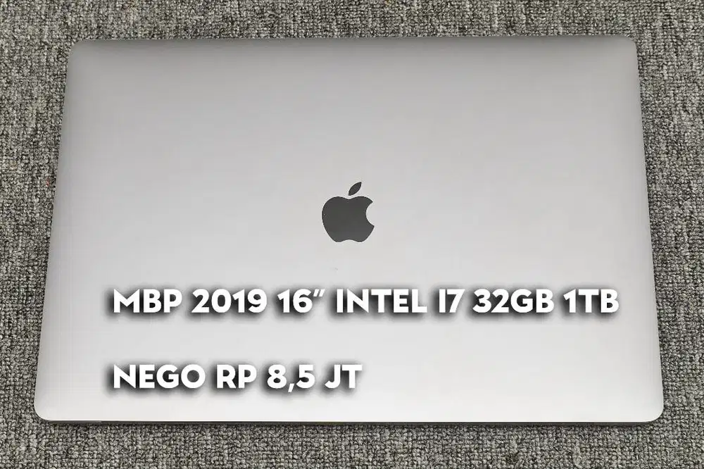 MacBook Pro 2019 16 i7 Mem 32GB HD 1TB