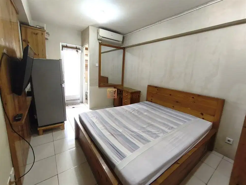 Disewakan Studio Apartemen Green Bay Pluit Interior Scandinavian Minimalis Dekat Baywalk Mall