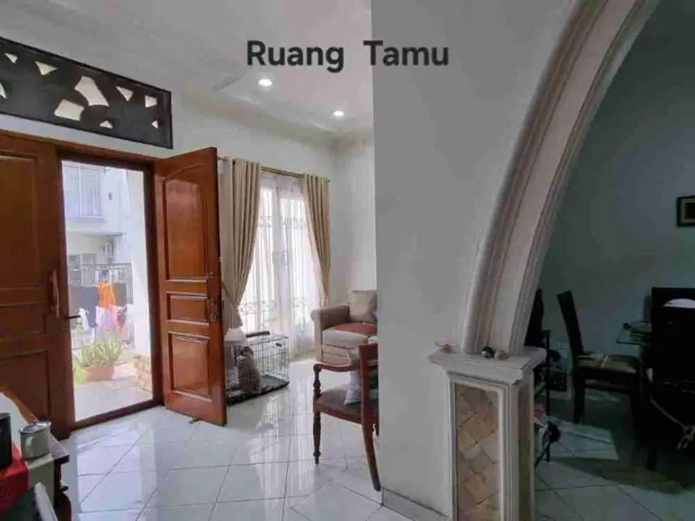 Dijual Rumah Bagus Kokoh 3 lantai di Villa Permata Gading. Kelapa Gading. Jakarta Utara