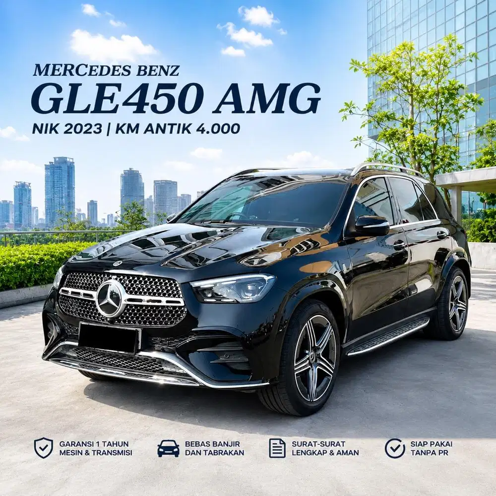 KM 4.000 Mercedes Benz GLE450 AMG Facelift Nik 2023 Like New