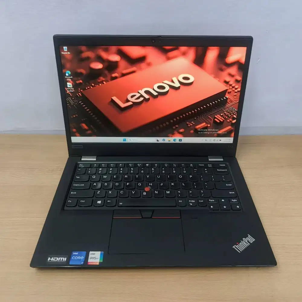 Lenovo Thinkpad L13 core i7 1165G7 Gen 11th Ram 16GB SSD 256GB Murah