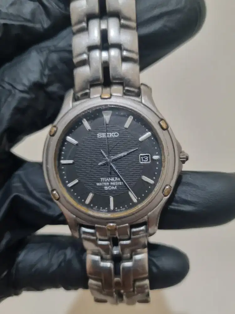 Seiko vintage titanium kaliber 7N32-0069