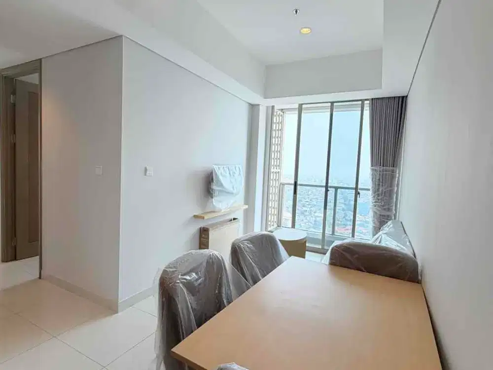 TERMURAH APARTEMEN TAMAN ANGGREK RESIDENCE 3BR FREE IPL UNIT BARU JAKARTA BARAT
