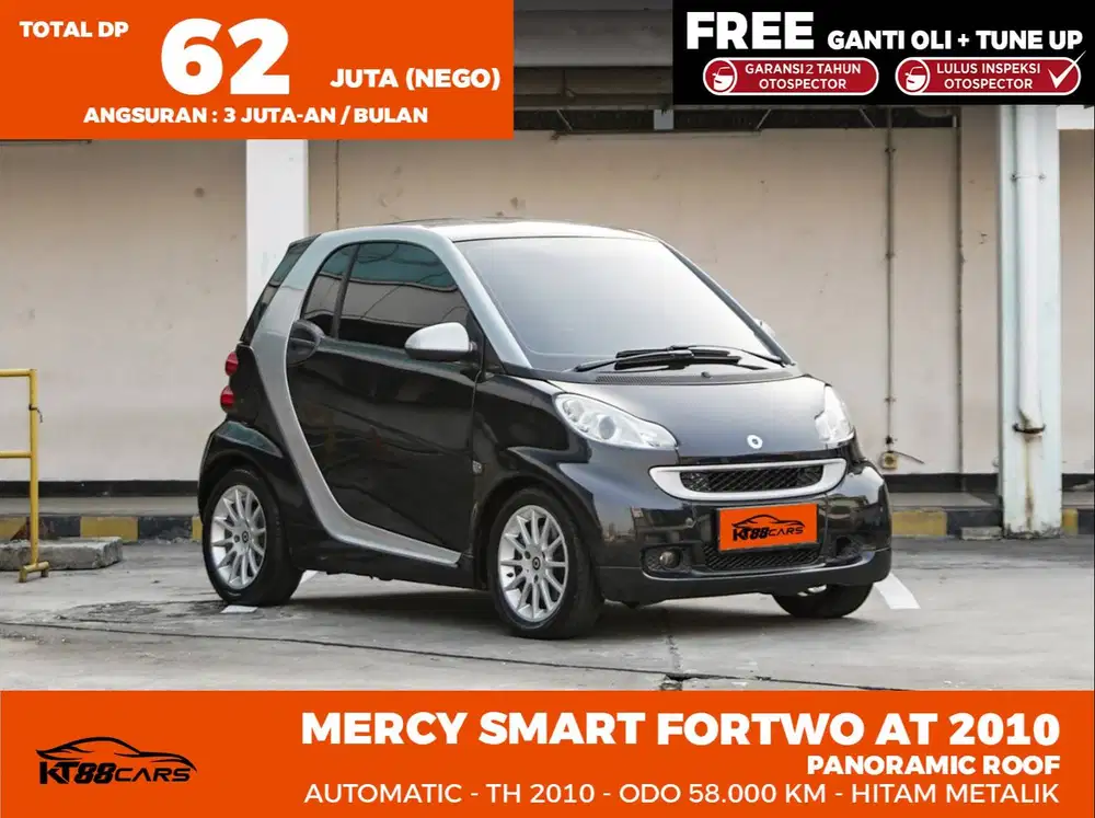 MERCEDES BENZ SMART FORTWO AT 2010