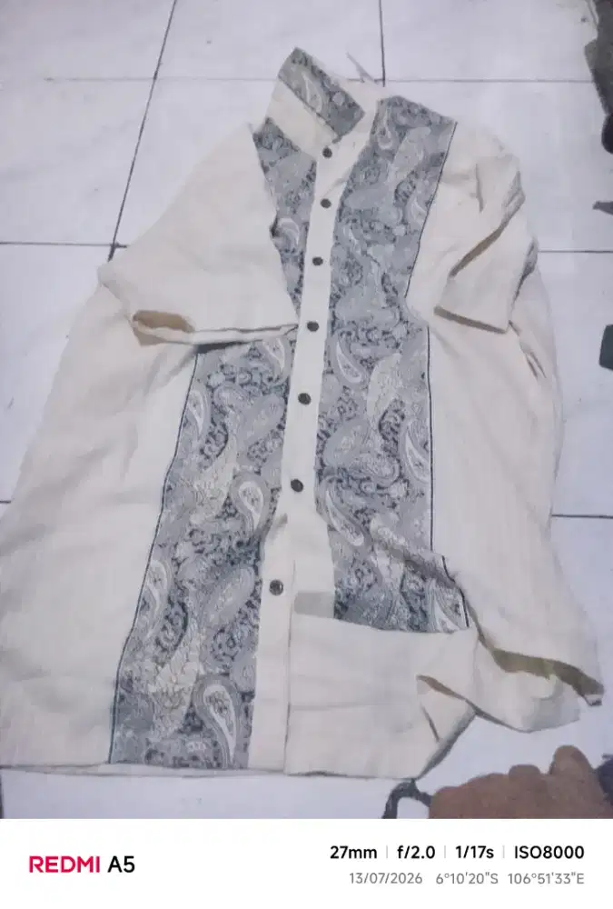 Baju Koko muslim pria dewasa M