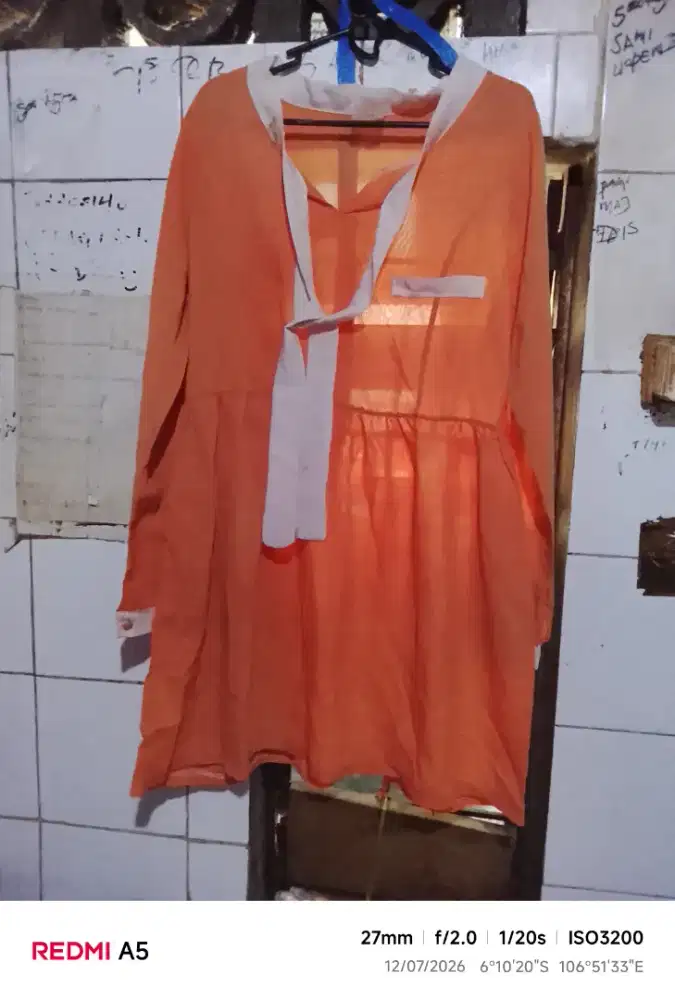Baju muslim lengan panjang M