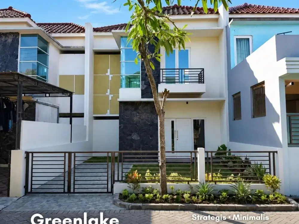 Rumah Greenlake Wonorejo  Strategis • Minimalis