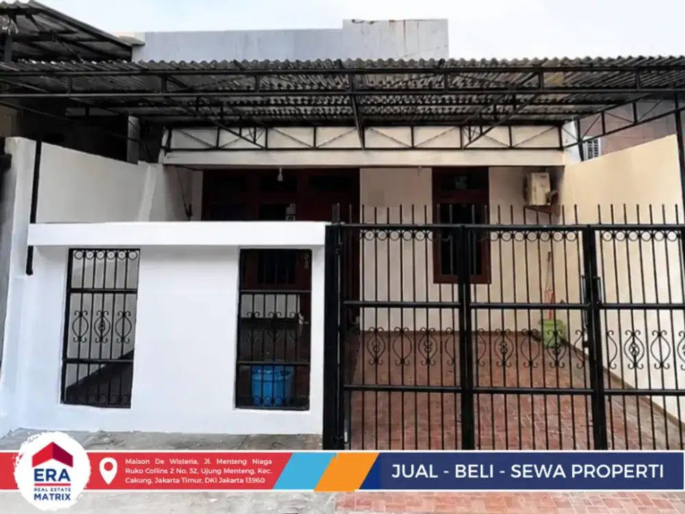 Jual Rumah Siap Huni SHM Atap Baja Ringan di Kelapa Kopyor, Kelapa Gading
